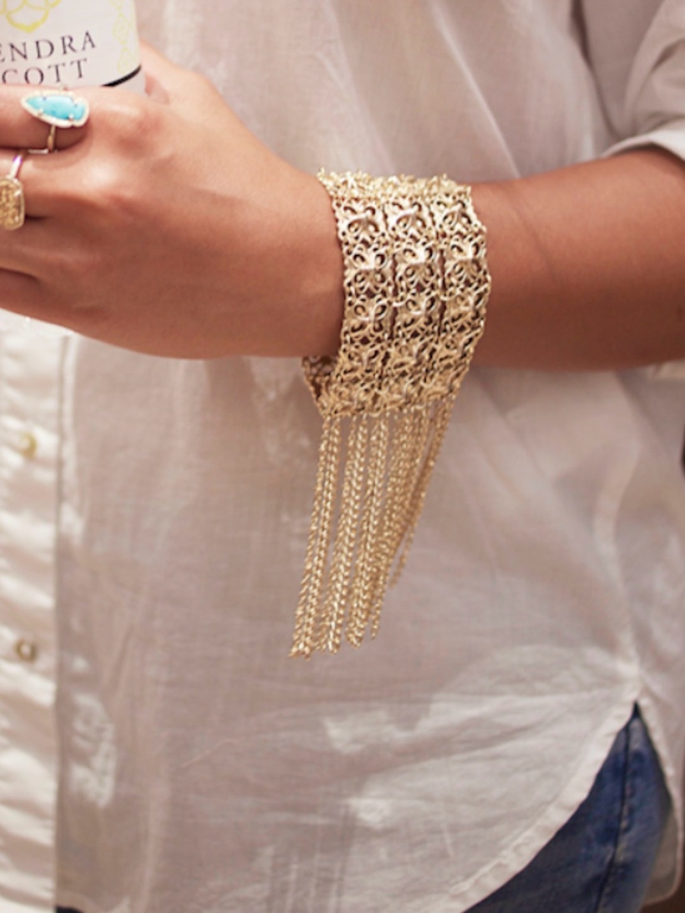 Kendra Scott Iris Gold Bracelet